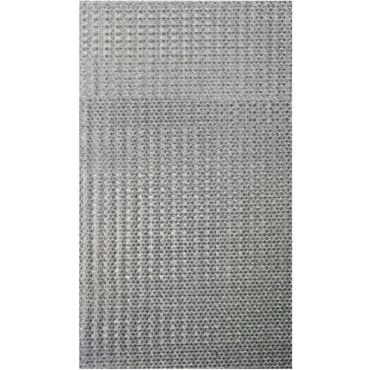 Chemin de Table PVC à Quadrillage - Gris Anthracite