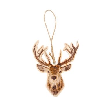 Suspension Noël - Bois - Cerf Suspension Noël - Bois - Cerf