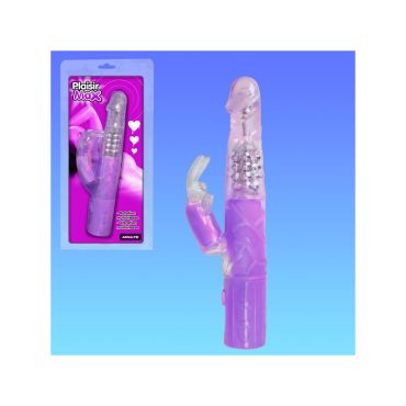 Vibromasseur "Lapin Plaisir Max" - Violet