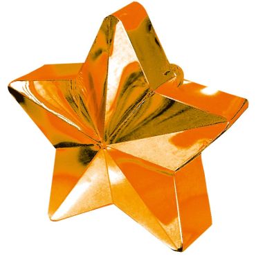 Poids Ballon Etoile Orange
