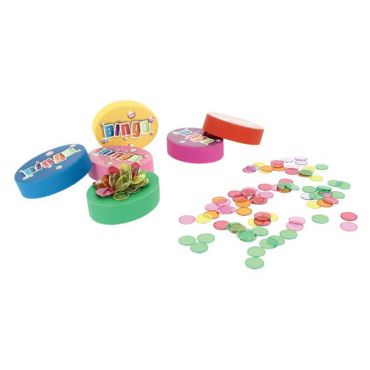 Palet Magnétique Bingo + 100 Pions - Coloris au choix
