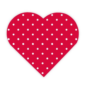 serviettes-coeur-rouge-saint-valentin-amour | jourdefete.com
