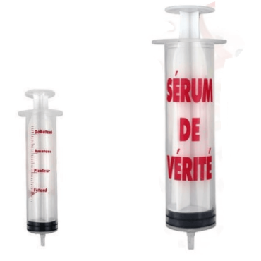 Seringue Géante Shooter - Sérum de Vérité