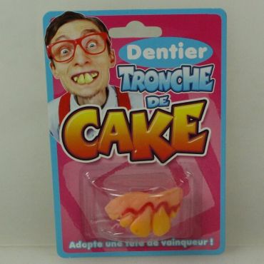 Dentier tronche de cake - Canard