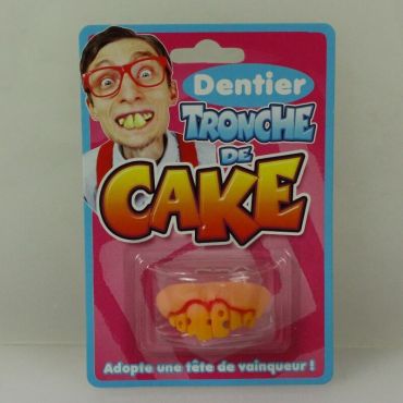 Dentier tronche de cake - Gruyère
