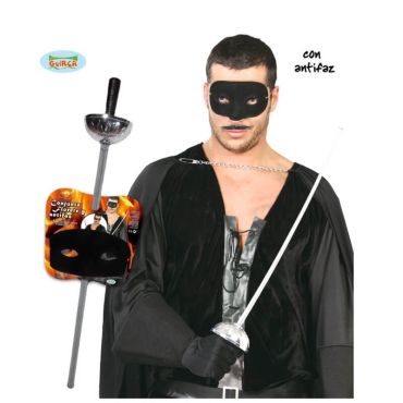 Set Loup et Fleuré Justicier Homme