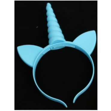 Serre-Tête Licorne Lumineux - Bleu | jourdefete.com