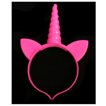 Serre-Tête Licorne Lumineux - Rose | jourdefete.com