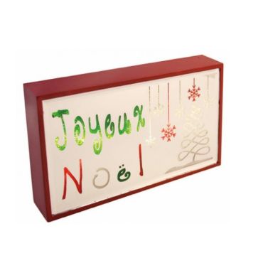 Centre de Table "Joyeux Noël" Lumineux Centre de Table "Joyeux Noël" Lumineux