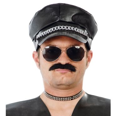 Collier Ras le Cou avec Strass Punk