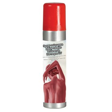 Maquillage en Spray pour le Corps - Rouge