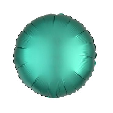 Ballon Hélium Rond Satiné Vert Jade