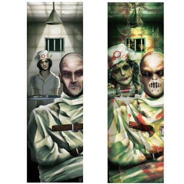 Panneau de Décoration Asile Sinistre Panneau de Décoration Asile Sinistre