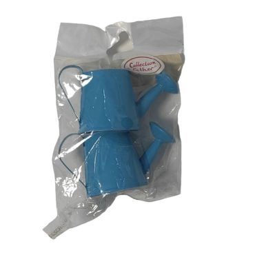 Sachet de 2 arrosoirs bleus pour dragées | jourdefete.com