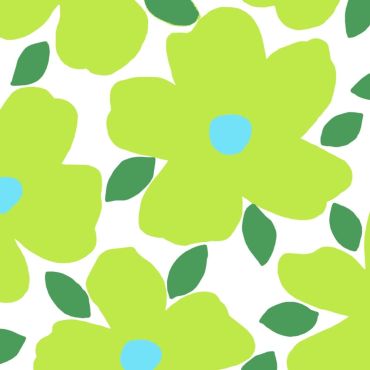 Serviette en papier avec motifs floraux verts | jourdefete.com