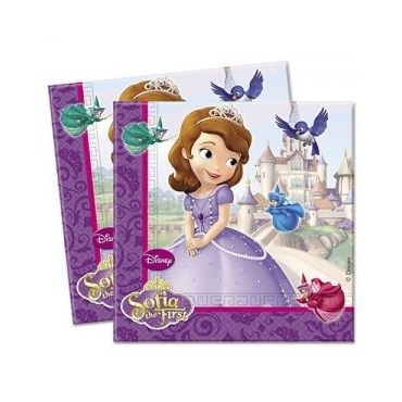 Serviettes Princesse Sofia