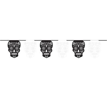 Guirlande Tête de Mort - "Day of the Dead"