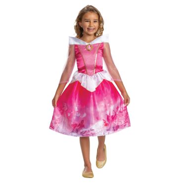 Votre fille aura une superbe belle robe rose pour incarner Aurore lors de son événement | jourdefete.com