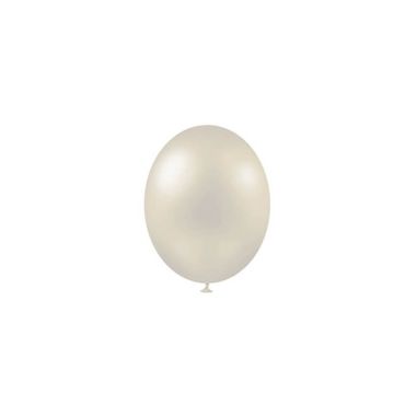 25 Ballons de baudruche métallisés - Blanc | jourdefete.com