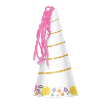 Sachet de 8 Chapeaux de Fête Licorne