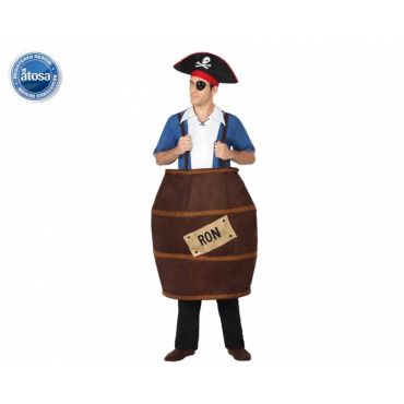 Déguisement Pirate dans un tonneau de Rhum