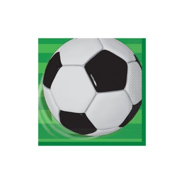 Serviettes x16 - Collection Soccer
