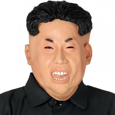 Masque en latex Dictateur Coréen "Kim Jong Un" Masque en latex Dictateur Coréen "Kim Jong Un"