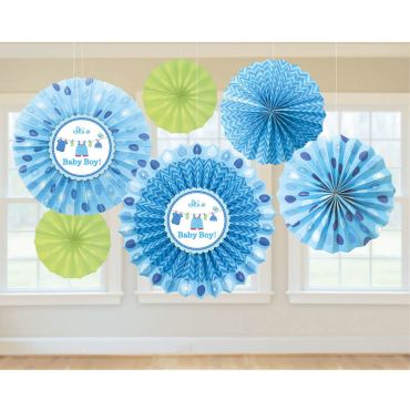 Ensemble Décoratif Rosaces - It's a Baby Boy !