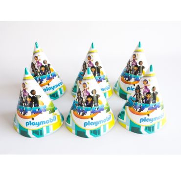 6 Chapeaux Pointus - Playmobil Super 4