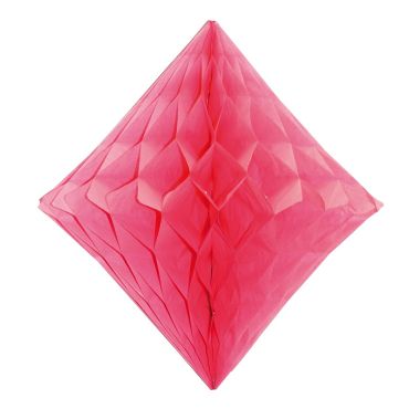 3 Diamants en crépon - Rose
