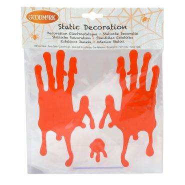 Décoration en Gel - Mains Ensanglantées 