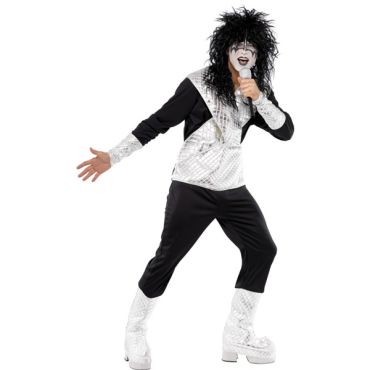 Déguisement Rockeur Groupe Kiss Homme