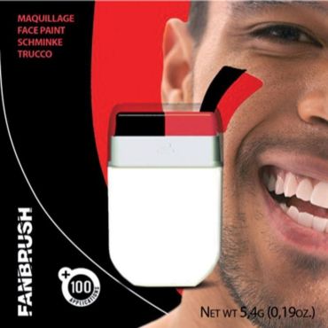 Fanbrush™ Noir et Rouge