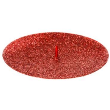Bougeoir avec Paillettes - Rouge | jourdefete.com Bougeoir avec Paillettes - Rouge | jourdefete.com