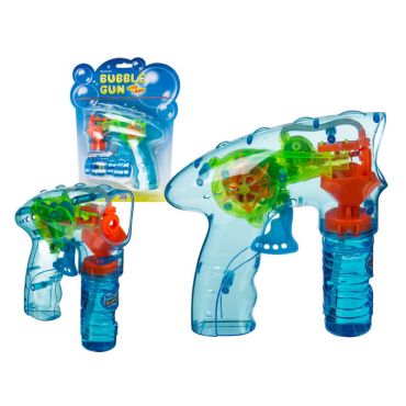 Pistolet lumineux à bulles de savon
