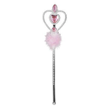 Baguette magique rose et argent