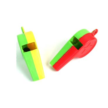 Sifflet géant bicolore - À l'unité Sifflet géant bicolore - À l'unité