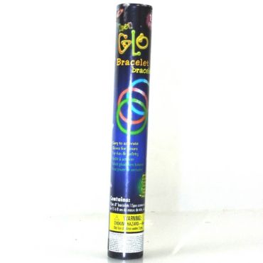 15 Bracelets Fluorescents multicolores