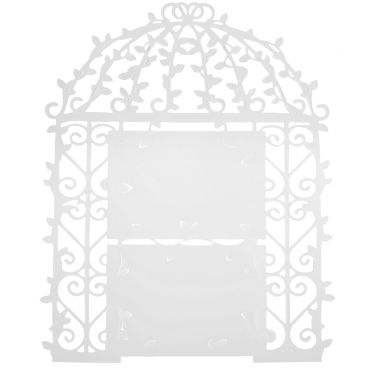 Marque-Table Cage à Oiseau