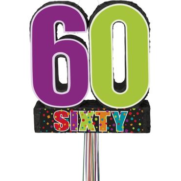 Piñata Anniversaire - 60 ans
