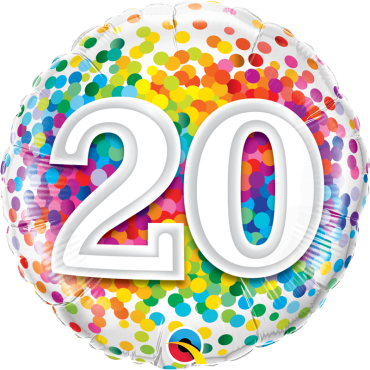 Ballon hélium 20 ans
