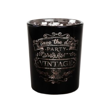 Photophore Vintage Noir