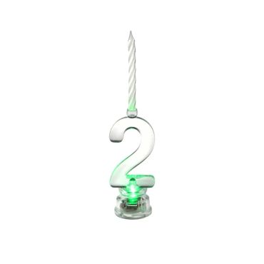 Bougie Led Chiffre 2