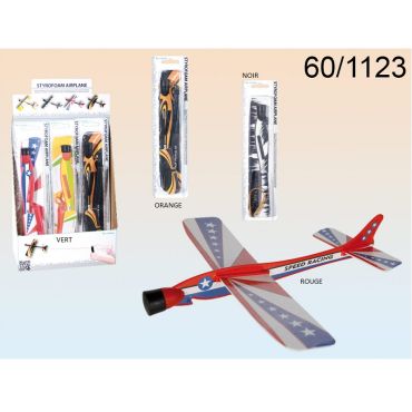 Avion en polystyrène