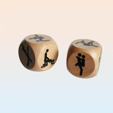 Dé en bois Kamasutra