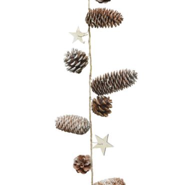 guirlande-pomme-de-pin-etoiles | jourdefete.com