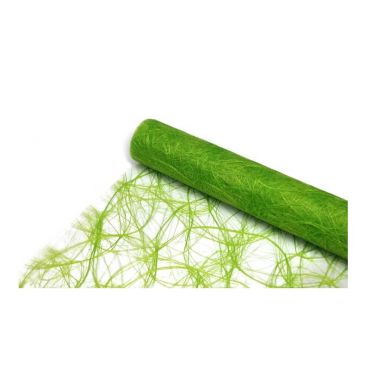 Chemin de Table Intissé 30 cm x 5 M - Vert Pomme | jourdefete.com