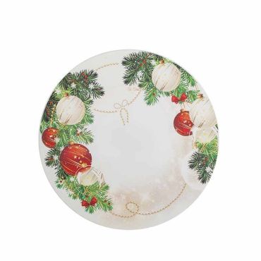 6 Sous-Assiettes 33 cm - Collection "Fancy Christmas"