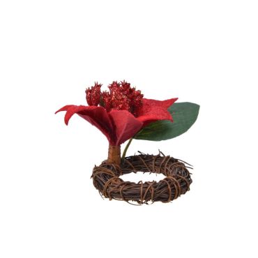 noel-rond-de-serviette-poinsettia | jourdefete.com