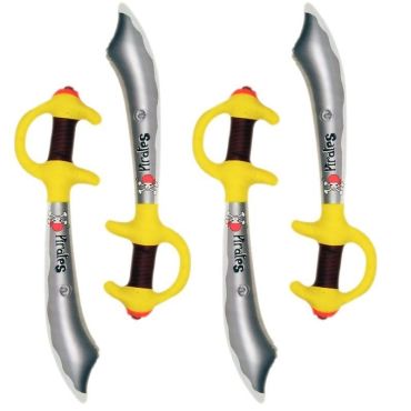 4 Sabres de Pirate Gonflable
